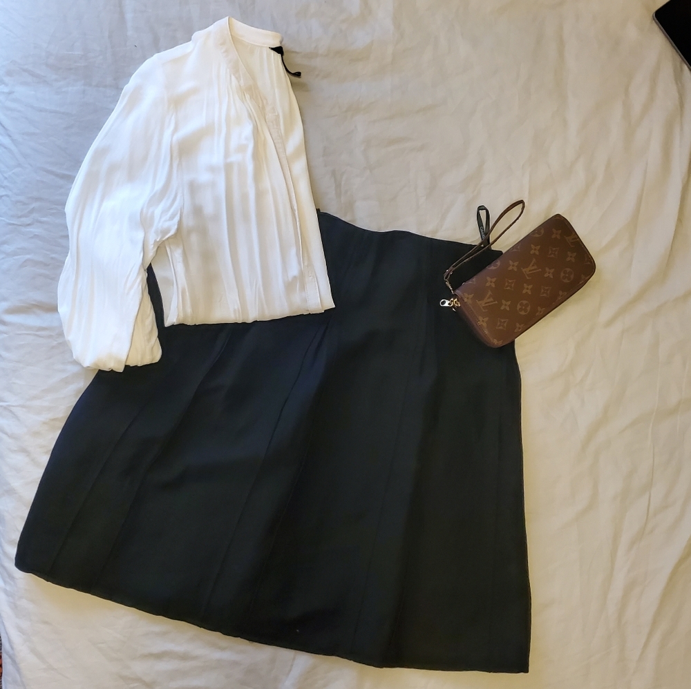 Black Calvin Klein Skirt